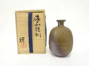 備前焼　岡田輝造　徳利